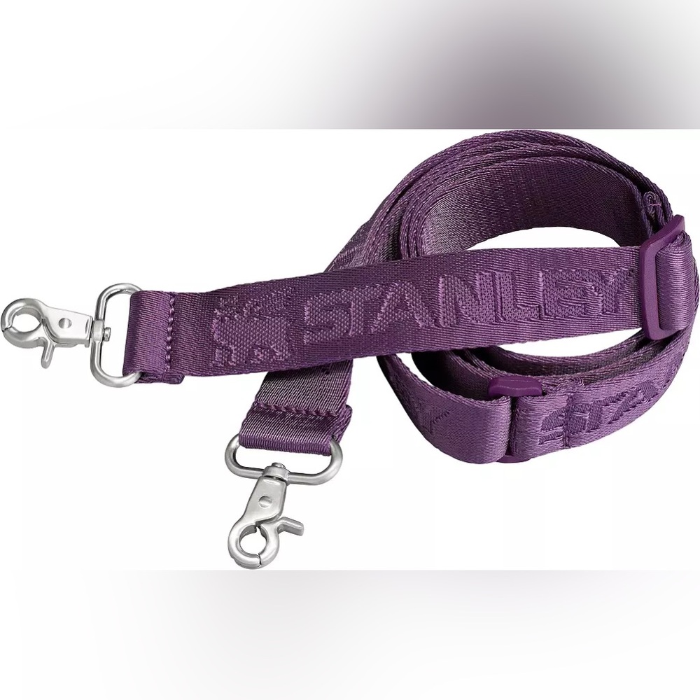STANLEY All Day 40 oz. Quencher Carry-All in Tigerlily Plum NWB - Picture 5 of 10